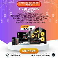 

												
												AMD Ryzen 7 5700G processor with B450 Maxsun Motherboard Offer PC